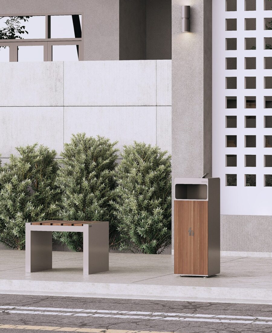 Cherry Blossom Trash Bins (6)